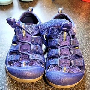 Keen toddler water sandals bright blue size 9